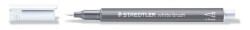 Layoutmarker STAEDTLER® 8321  Metallic brush Marker, ca. 1-6 mm, weiß