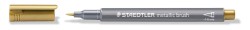 Layoutmarker STAEDTLER® 8321  Metallic brush Marker, ca. 1-6 mm, gold